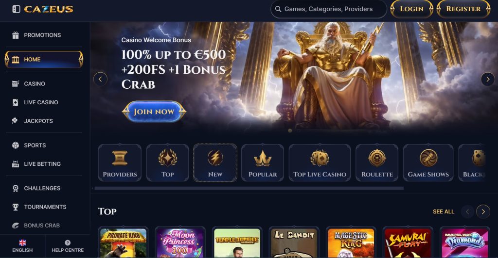 Cazeus casino