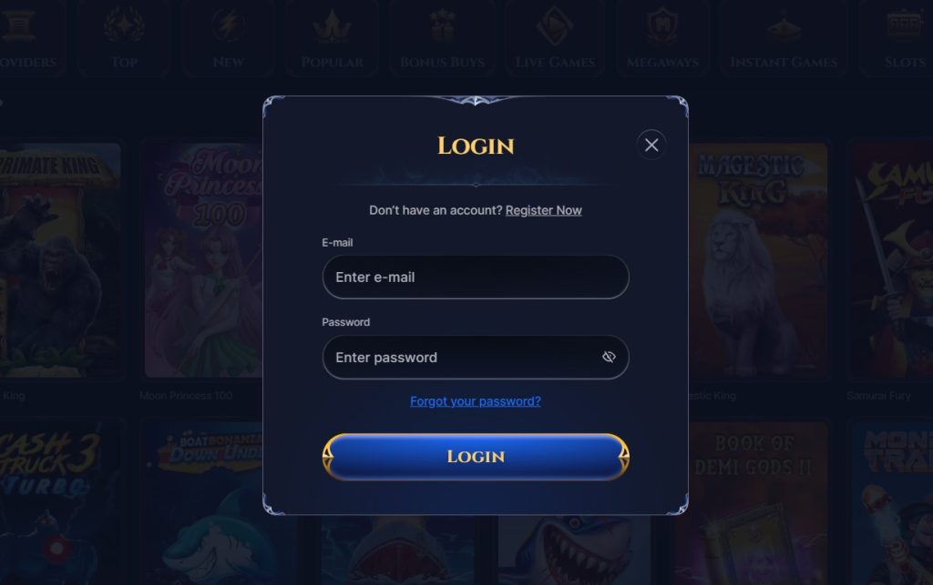 Cazeus login